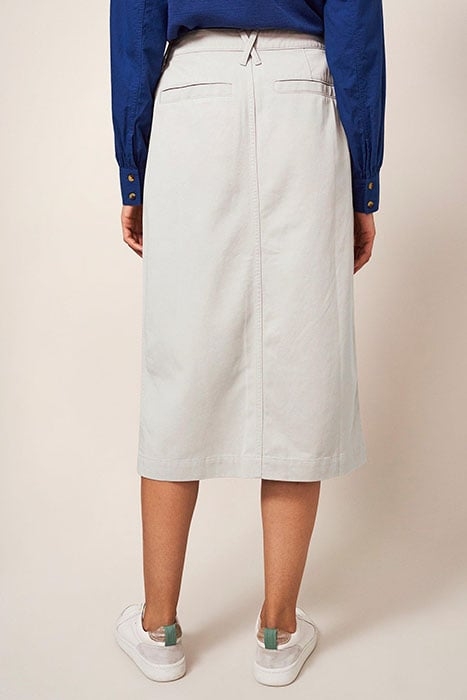 PENNY MIDI SKIRT MID GREY 2