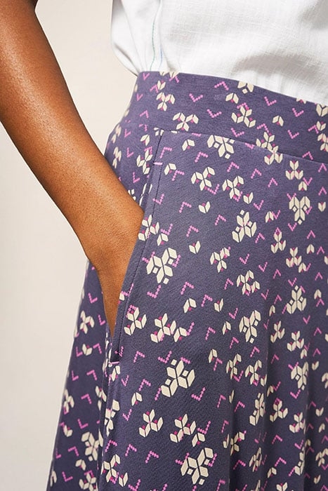 JADA ECO VERO MAXI SKIRT PURPLE 3