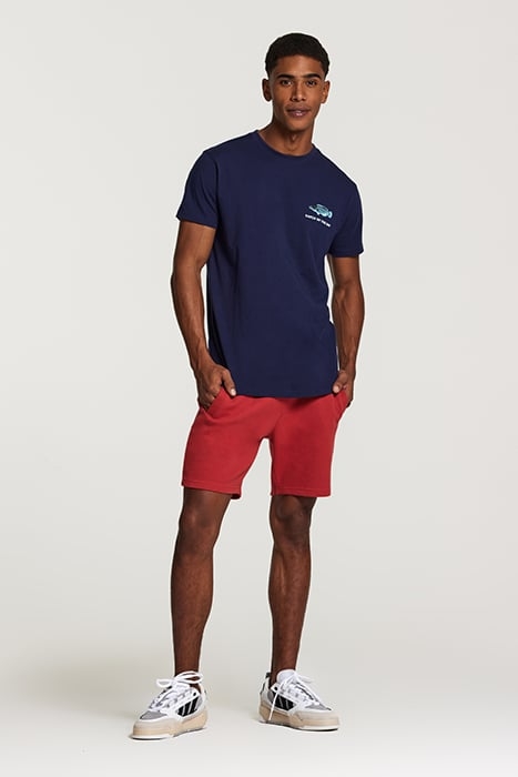 MEN PIQUE SHORTS MAVIS TANDORI SPICE BROWN 3