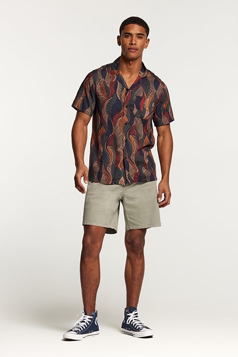 MEN COTTON STRETCH SHORTS JACK SALVIA GREEN 3