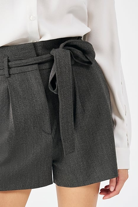 BROWN SHORT SHORTS WITH REMOVABLE BELT 5