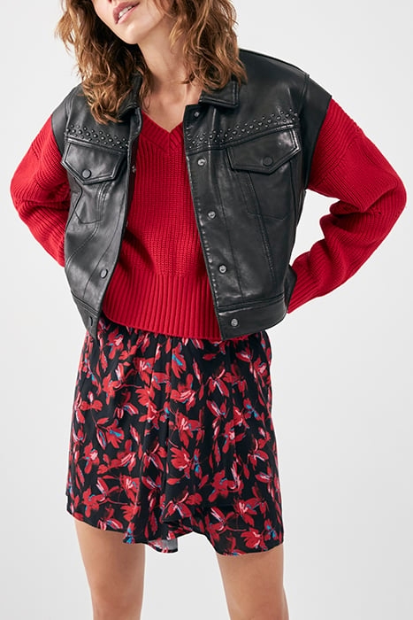 RED ROCK FLORAL PRINT SHORT SKIRT 5