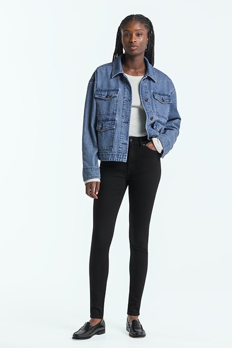 CHRISTINA HIGH STAY BLACK RINSE 4