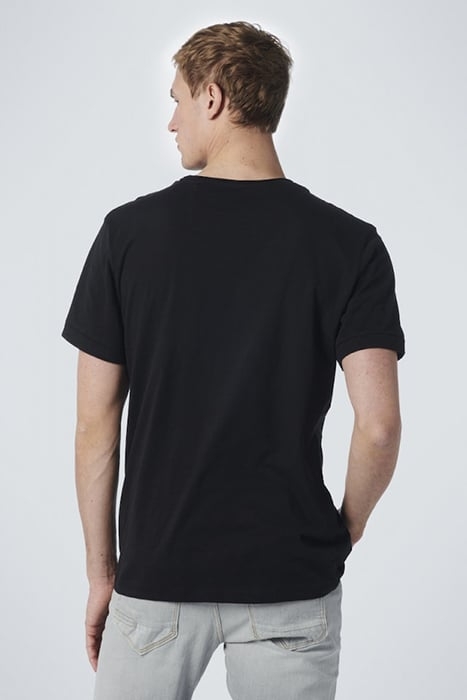 T-SHIRT CREWNECK SLUB BLACK 2