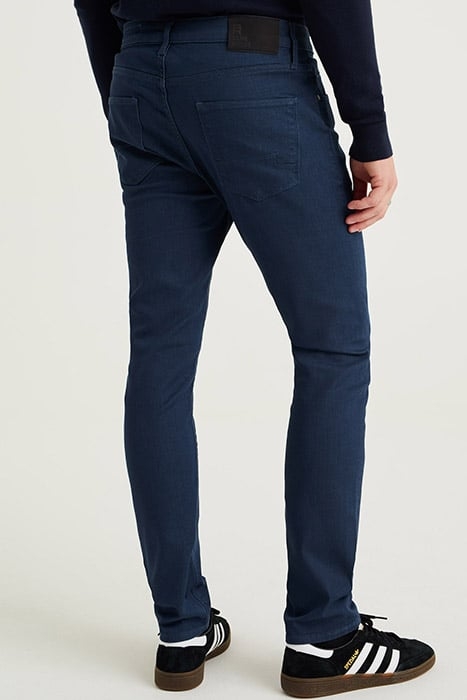 5-POCKET MID WAIST DARK BLUE 2