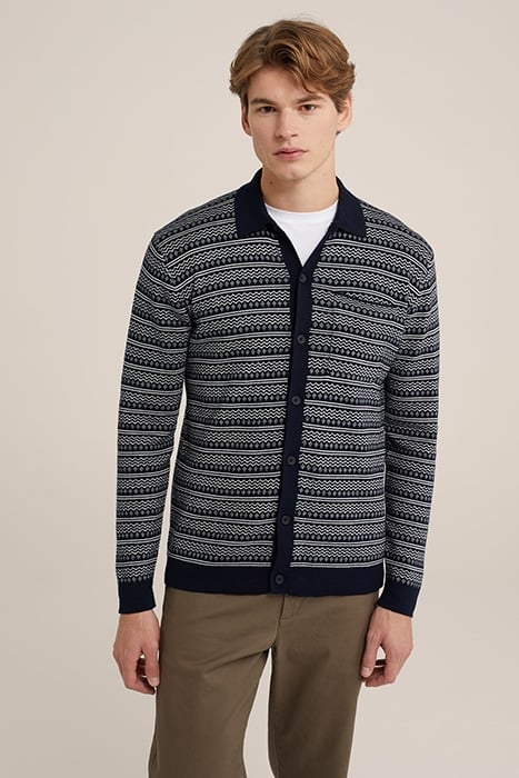 CARDIGAN DARK BLUE 1