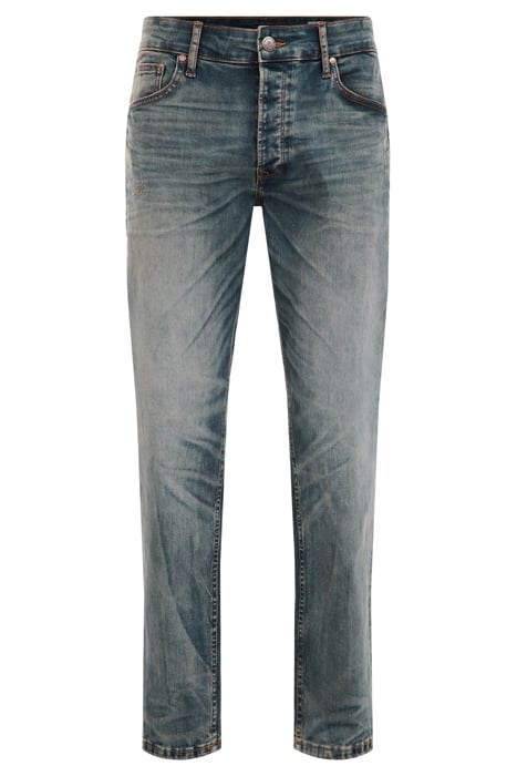 5-POCKET MID WAIST DARK BLUE 5