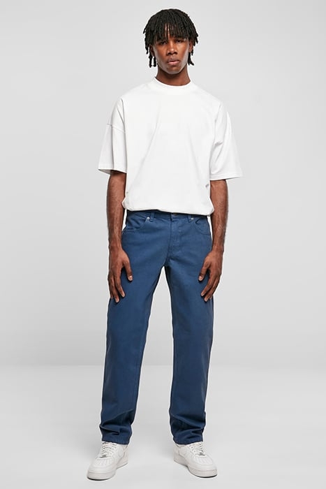 COLORED LOOSE FIT JEANS DARKBLUE 3