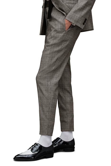 BEA CHECK TROUSER GREY 6