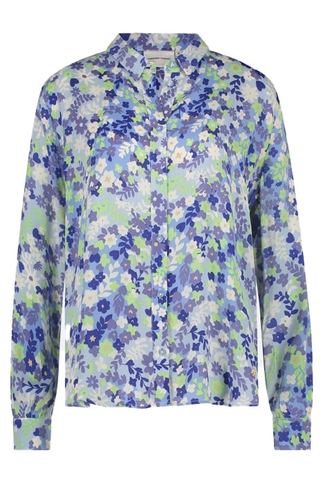 LOT BLOUSE RIAD BLUE/ACAPULCO G 4