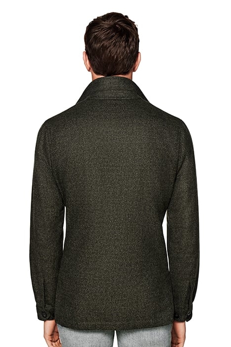MID GREEN HOUNDSTOOTH GREENWICH SHIRT-JACKET MID GREEN 2