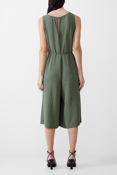 CULOTTE CRINKLE JUMPSUIT KHAKI 3