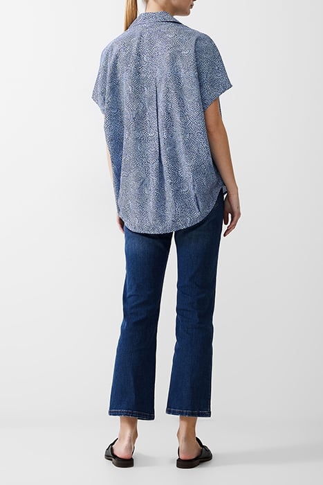 BERNICE CREPE LIGHT POPOVER PLACIDBLUE/DKNVY/WHT 3