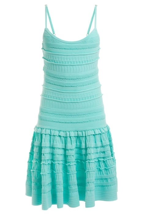 THE FLIRT SWEATER PARADISE MINI DRESS SKIES 4