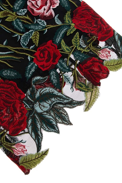 ROSA DRESS BLACK FLORAL MULTI 6