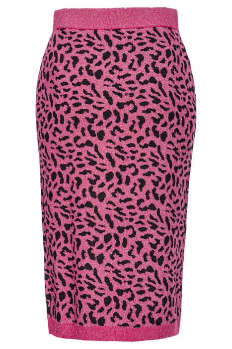 GIORNALAIO GONNA JACQUARD LURE NUDE ROSÉ & CLASSIC BLACK 2