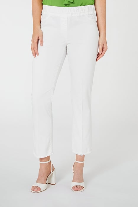 GARMENT-DYED JEGGINGS WHITE 1