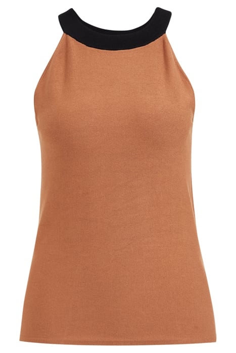 KNITTED PULLOVER CARAMEL 4