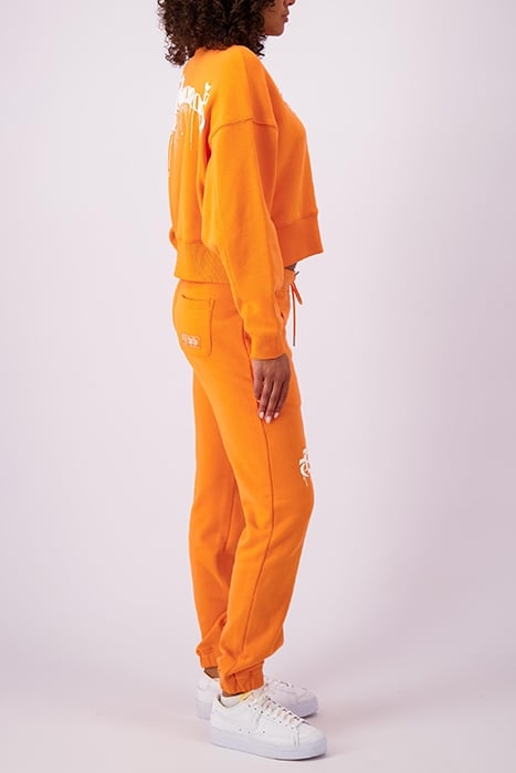 DRIPPING SWEATPANTS ORANGE 4