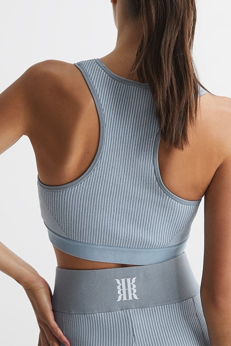 JETA-RIBBED SPORTS BRA BLUE 2