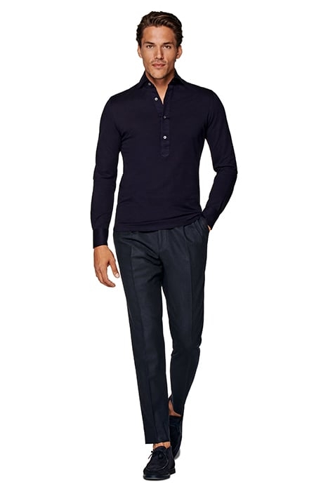 KNITTED NAVY POPOVER NAVY 3