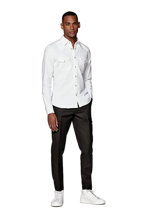 DENIM OFF WHITE WESTERN WHITE 5