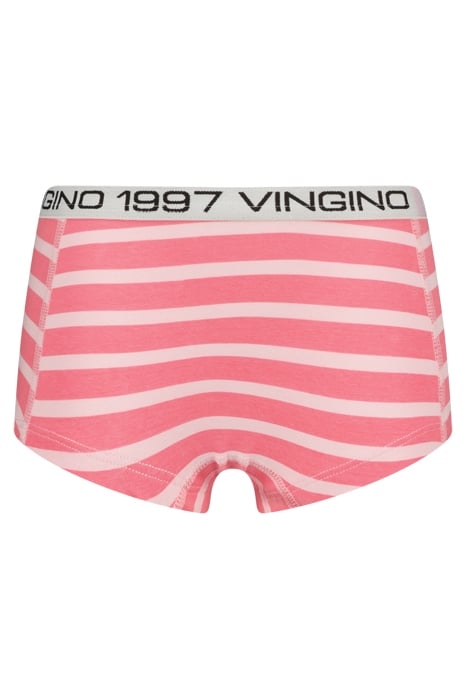 G-SO24-5 STRIPE SINGLET SET ELECTRIC PINK 5