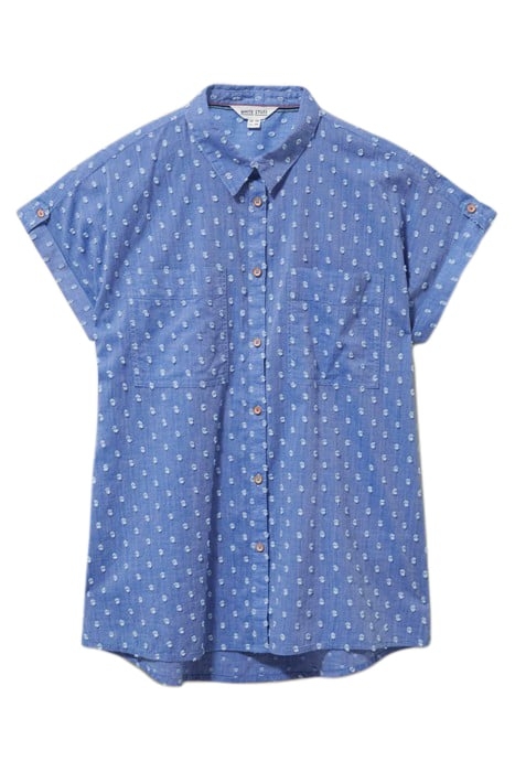 ELLA COTTON SHIRT BLUE 3