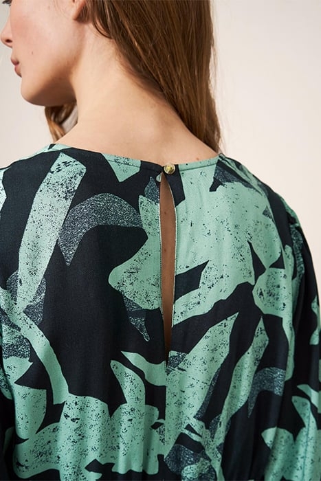 LUCY ECO VERO MINI DRESS GREEN 5