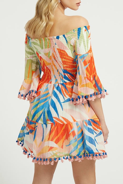 OFF SHLDR CHARLOTTE HAVANA PRINT 2