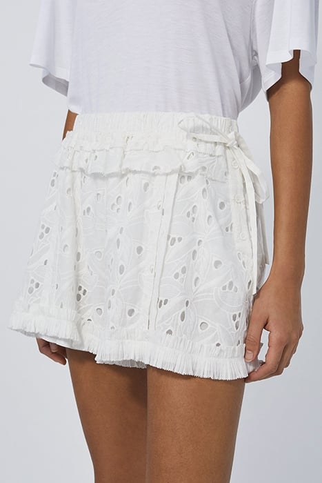 MIKOS SHORT IN WHITE 1