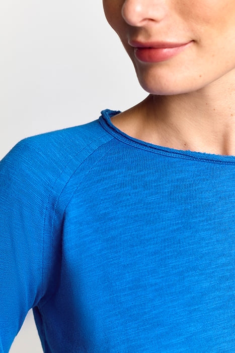 ORGANIC HEAVY JERSEY LONGSLEEVE AZZURE BLUE 4