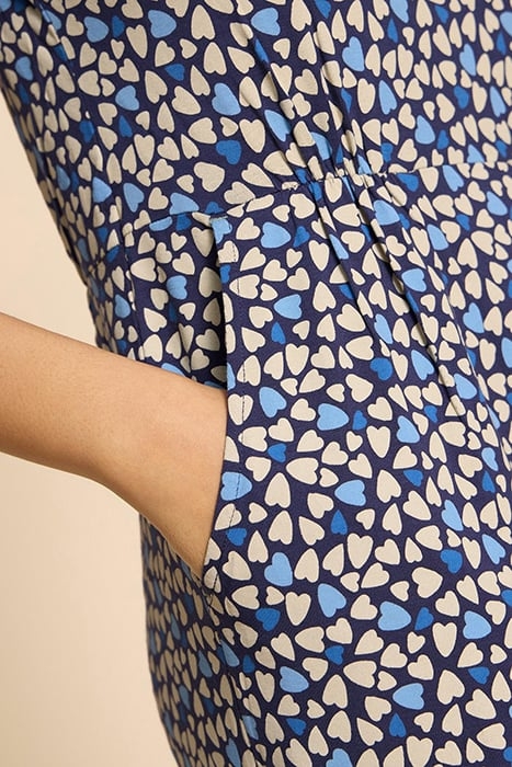 TALLIE ECO VERO JERSEY DRE BLUE PRINTED 4