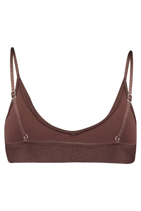 APUA TOP SHIMMER RIB CHOCOLATE 5