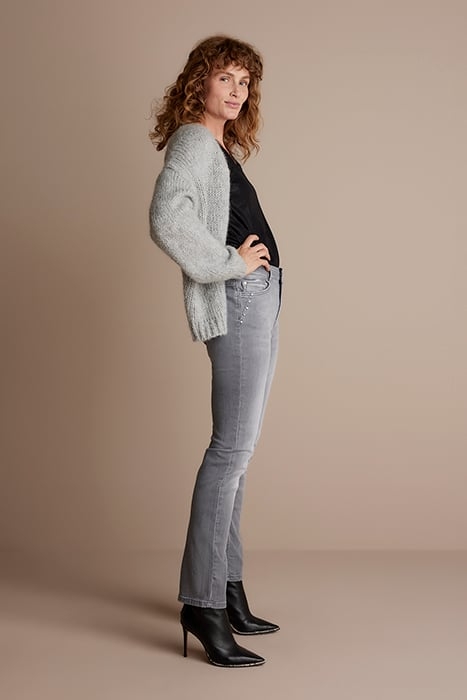 NOVA SKINNY JEANS GREY STRETCH DENIM GREY DENIM 4