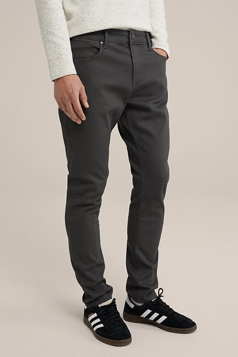 5POCKET MID WAIST DARK GREY 1