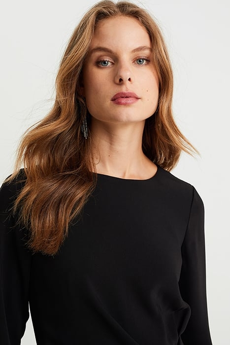 DRESS MID LENGTH BLACK 4