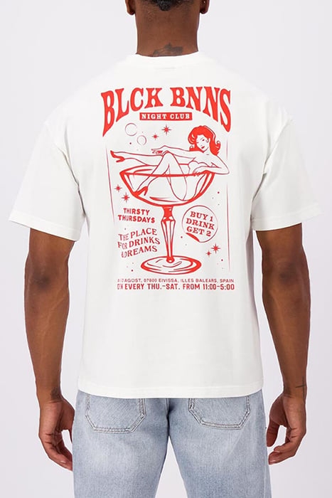 NIGHT CLUB TEE WHITE 2