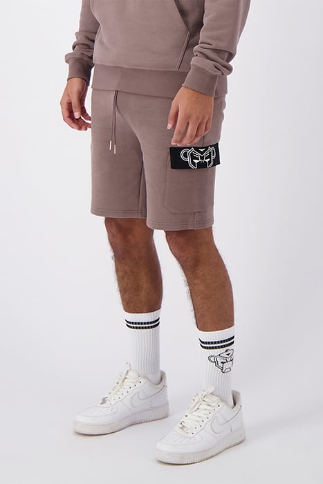 COMMANDER SWEATSHORTS BROWN 5