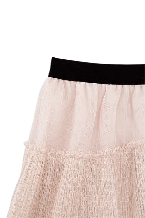 GIRLS’ BEIGE TULLE SKIRT 3