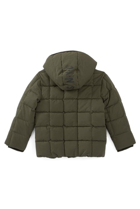 BOYS’ KHAKI DOUBLE OPENING POCKET PADDED JACKET 2