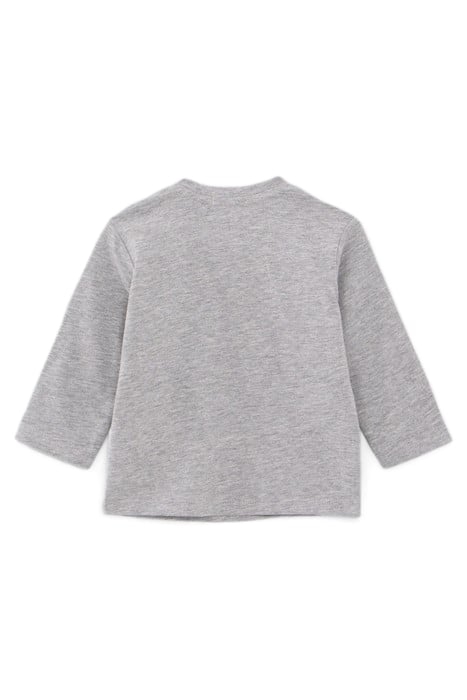 BABY BOYS’ GREY T-SHIRT WITH LENTICULAR IMAGE 2