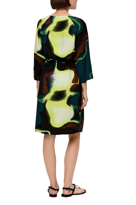 S.OLIVER DRESSES GREY/BLACK 2