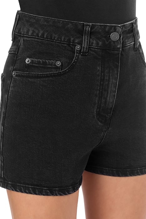 MOSCHINO SESAME STREET© STRETCH DENIM SHORTS BLACK 4