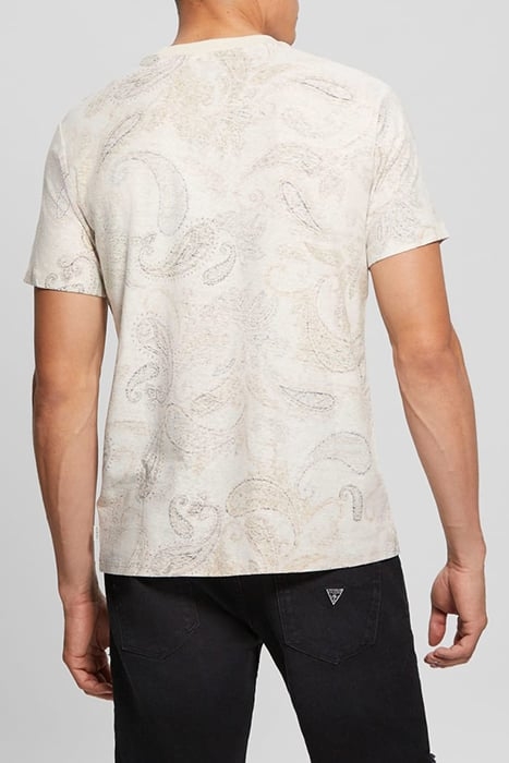 GUESS ECO ECO LINEN BLEND PAIS SALT WHITE MULTI 2