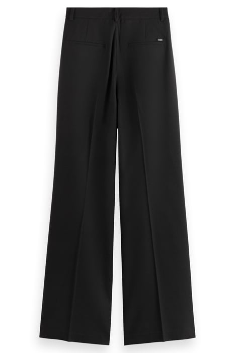 ROSE - PLEATED HIGH RISE WIDE LEG PANT EVENING BLACK 4