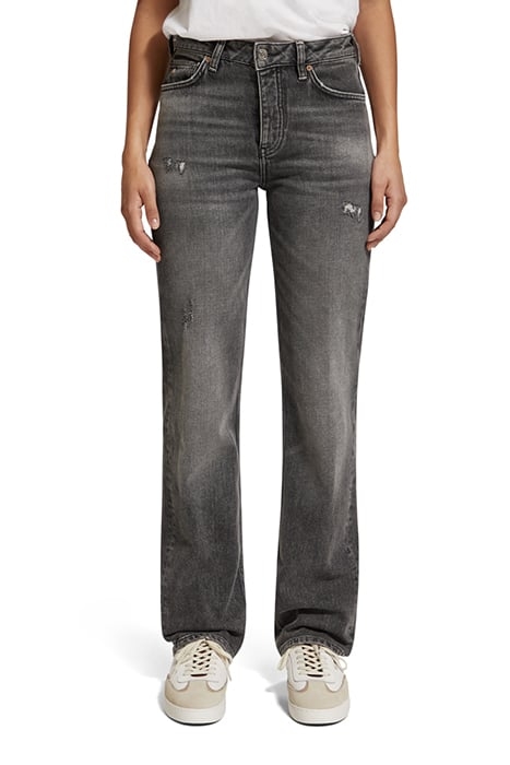 THE SKY PLUS HIGH RISE STRAIGHT JEANS – TRUE NORTH LIGHT 1