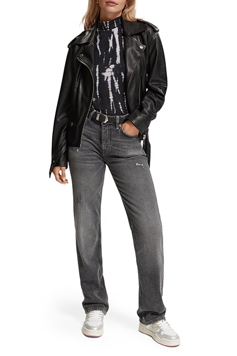 THE SKY PLUS HIGH RISE STRAIGHT JEANS – TRUE NORTH LIGHT 3