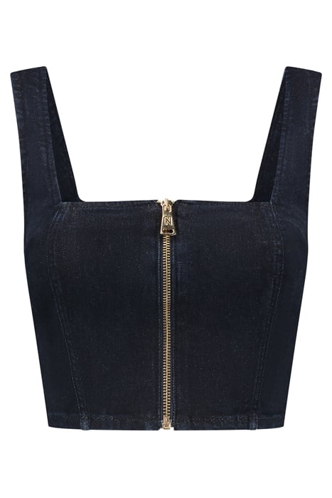 DENIM TOP DARK BLUE DENIM 1