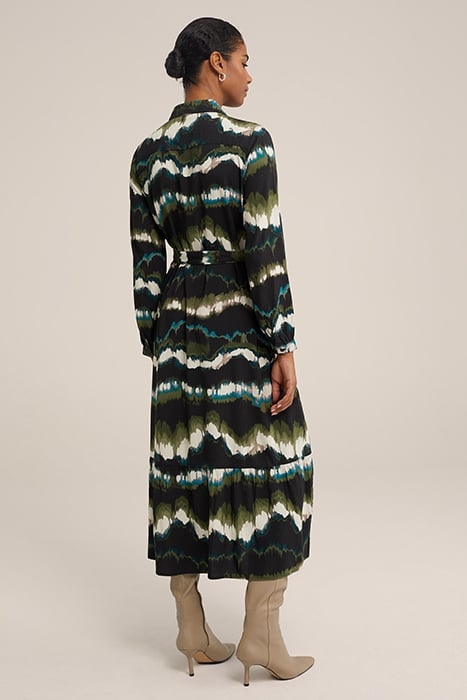 DRESS MID LENGTH MULTI-COLOURED 2